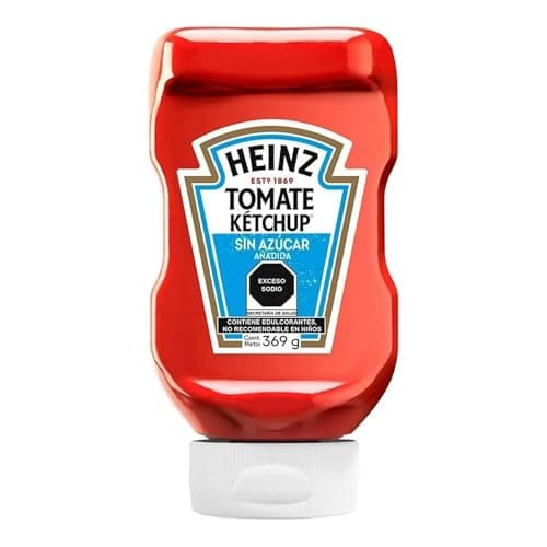 Heinz Catsup Reducida En Azúcar Botella de 369g