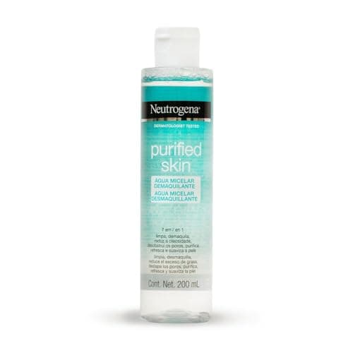 Neutrogena Agua Micelar Desmaquillante Purified Skin Ácido Cítrico 200 ml