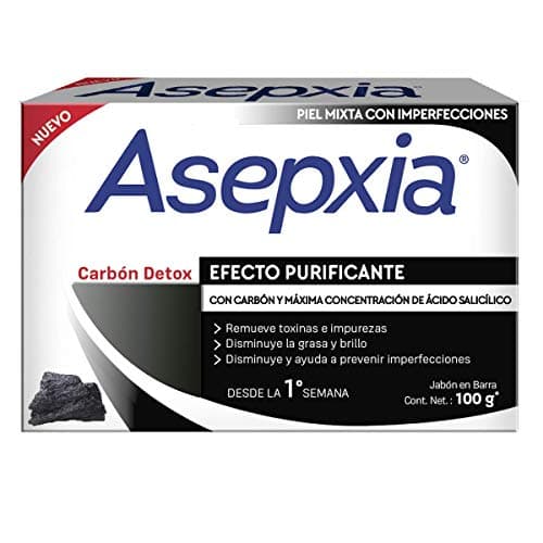 ASEPXIA Carbón Detox Jabón en Barra