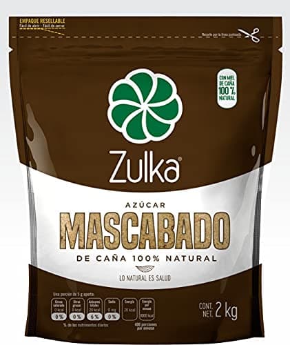 Zulka Azucar Mascabado 2 Kg, 2 Kilogramos
