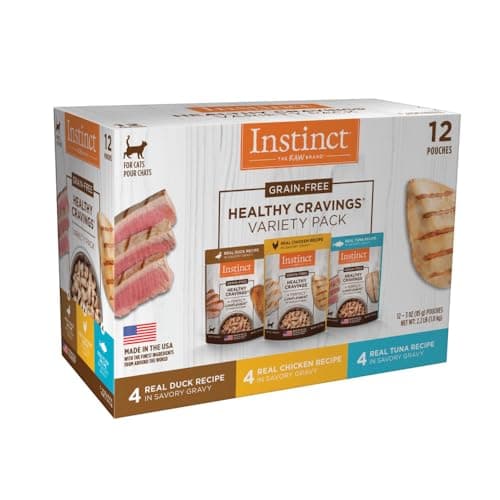 Instinct Healthy Cravings para Gato, Mix de Recetas 12pack