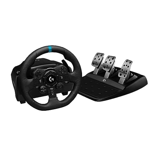 Logitech G923 TRUEFORCE Volante de Carreras y Pedales hasta 1000Hz Force Feedback