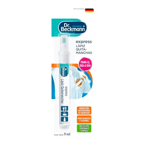Dr. Beckmann, Lápiz Quitamanchas Express, para Todo Tipo de Fibras y Colores, para Viajar, para