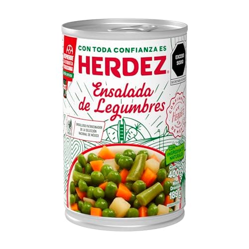 Herdez, Herdez Ensalada de Legumbres 400 Gr, 400 gramos