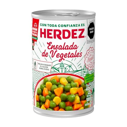Herdez, Ensalada de Vegetales, 400 gramos