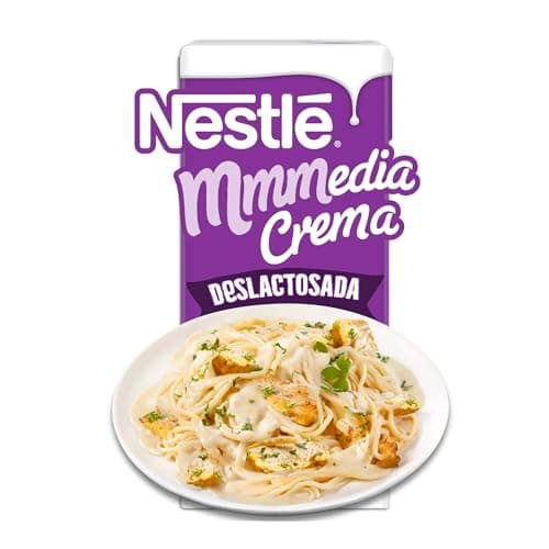 Nestle Media Crema Deslactosada, 190 g