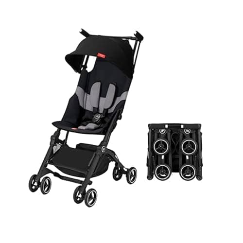 Gb Pockit + All Terrain, Estándar, Terciopelo Negro, Paquete De 1 Count