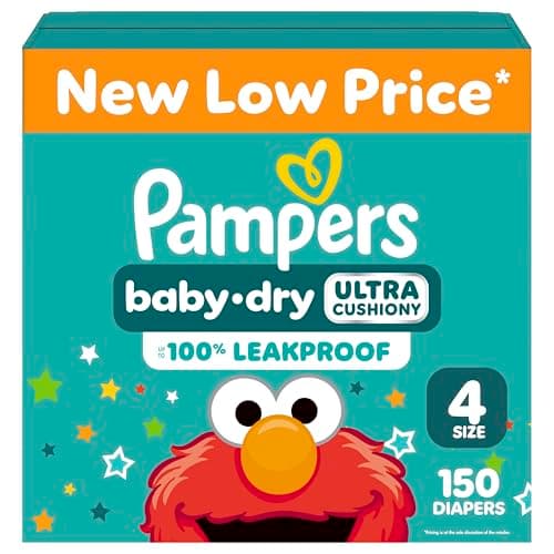 Pampers Baby-Dry Pañales Desechables Unisex Etapa 4