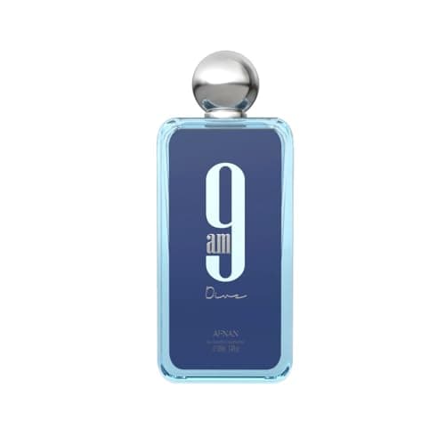 Afnan Agua de Perfume EDP 9AM Dive para Hombres, 100 ml (Paquete de 1)