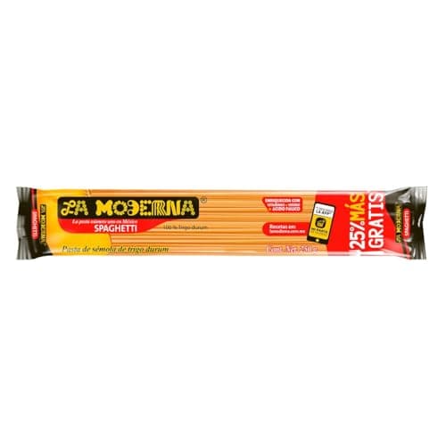 La Moderna, Spaghetti, Pasta, 250 Gramos