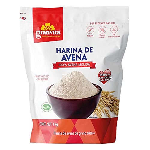 Granvita, Harina de avena de grano entero 1Kg