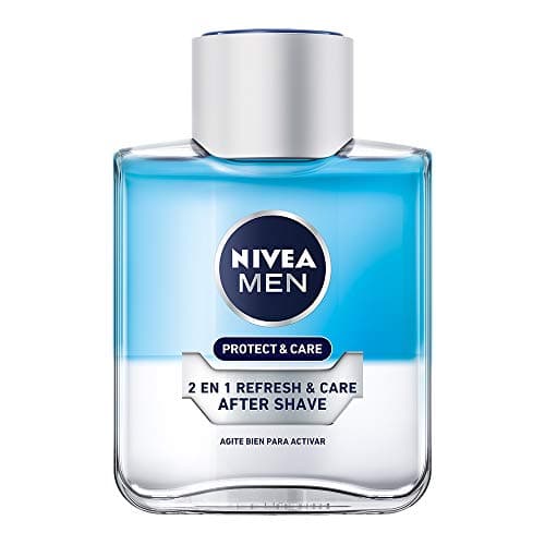 NIVEA MEN After Shave Loción Refrescante Después De Afeitar Protect & Care (100 ml)