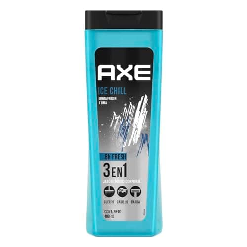 Jabón líquido 3 en 1 Axe Ice Chill 400 ml