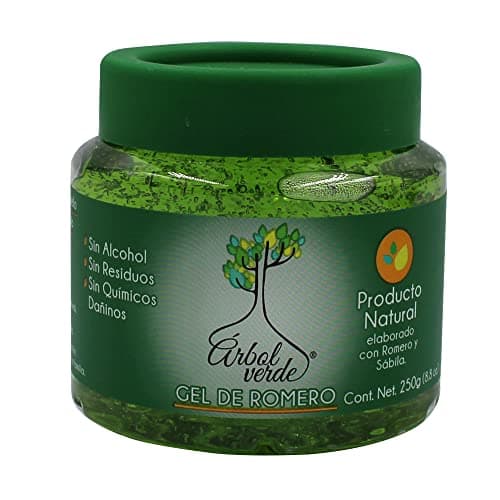 Gel Fijador Árbol Verde con Romero y Sábila 250 g