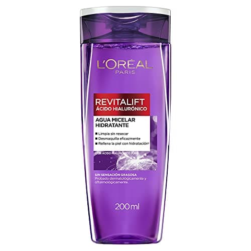 L'Oreal Paris, Agua Micelar Revitalift Ácido Hialurónico, 200Ml