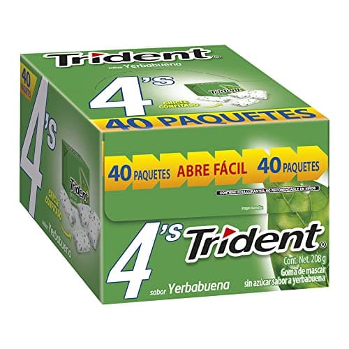 Trident, 4'S Yerba, 208 Gramos