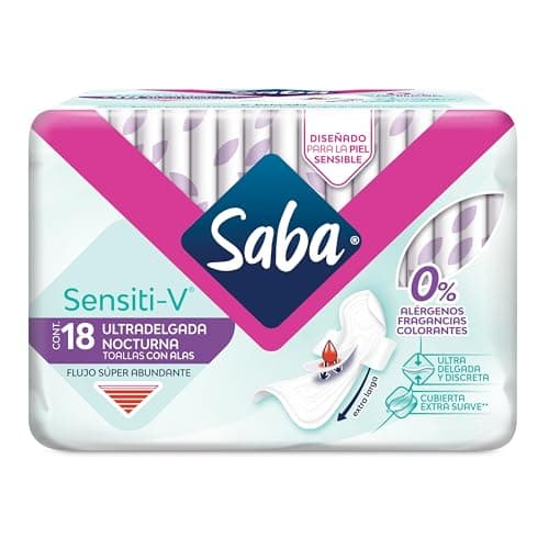 Saba Sensiti-v Ultradelgada Nocturna