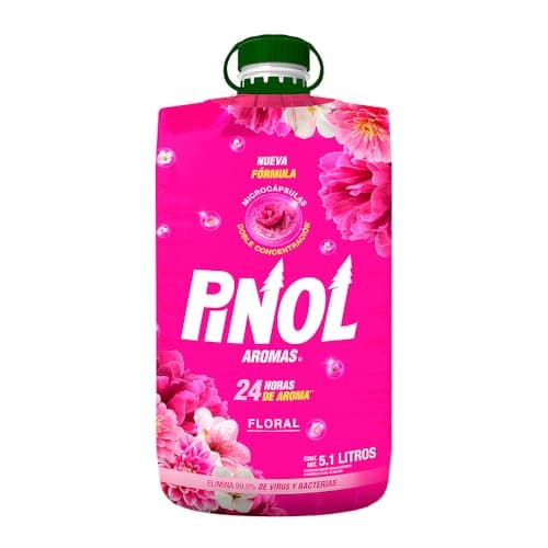 Pinol aromas limpiador multiusos aroma floral 5.1 lt