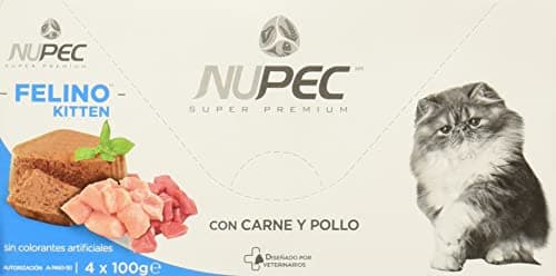Nupec Alimento Húmedo, Felino Kiten, Blanco