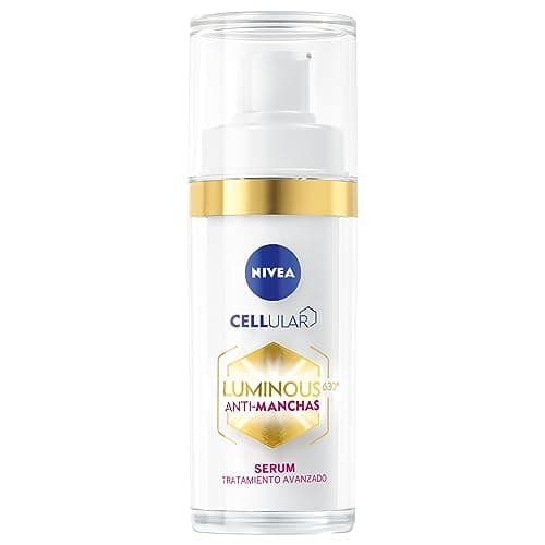 NIVEA LUMINOUS630 Anti-manchas Serum Facial tratamiento avanzado (30 ml) - Con Ácido Hialurónico, para una Piel Luminosa sin Manchas por Edad, Solares ni Hormonales