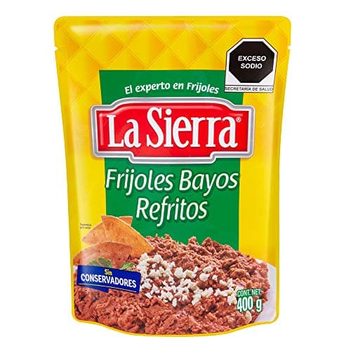La sierra REFRITO BAYO POUCH 400 GR, Frijol, 400 gramos