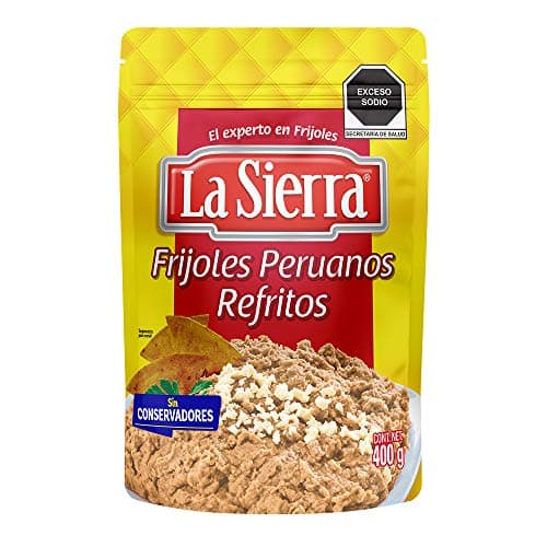 La sierra REFRITO PERUANO POUCH 400GR, Frijol, 400 gramos