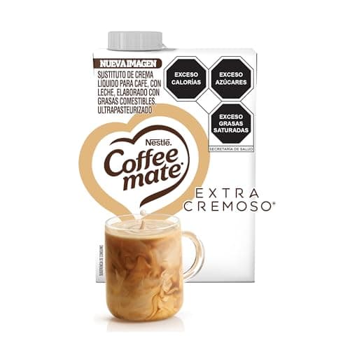 Coffee Mate Sustituto de Crema Para Café Líquido Extra Cremoso 530g