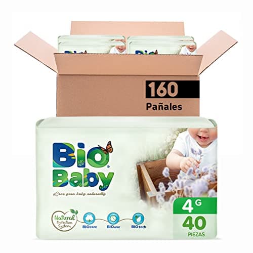 Bio Baby Pañal Bebé Bio Baby Talla 4 Grande 160 Pañales