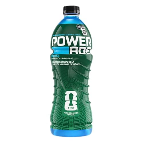 Powerade Ion4, 6 Pack Bebida Para Deportistas Sabor Moras Botella 1 Lt cada uno
