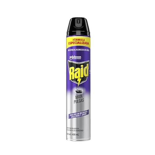 Raid Insecticida en Aerosol Mata Pulgas 400ml