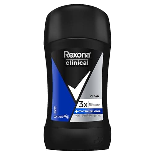 Antitranspirante en Barra REXONA MEN Clinical Expert Clean, 46 g
