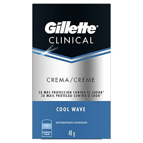 Gillette Antitranspirante Clinical Creme Cool Wave 48 G