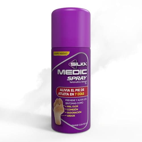 Silka Medic Spray Antimicótico: Alivia el pie de atleta en 7 días