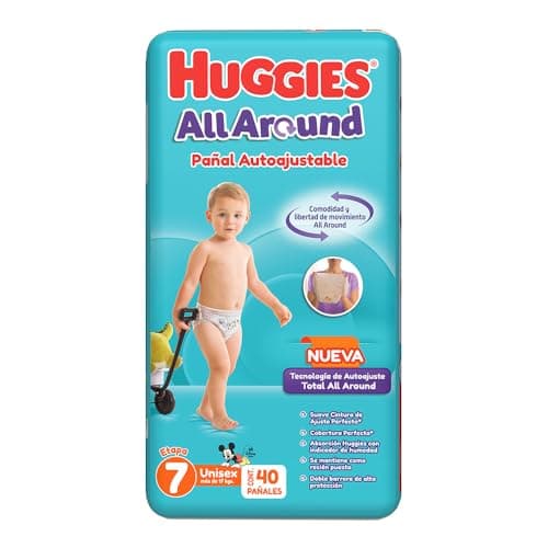Huggies All Around Pañal Desechable para Bebé