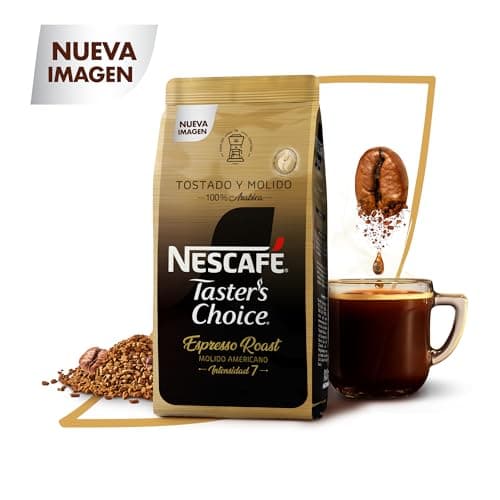 Nescafé Taster's Choice Espresso Roast Café de gano Molido Americano Bolsa 1kg