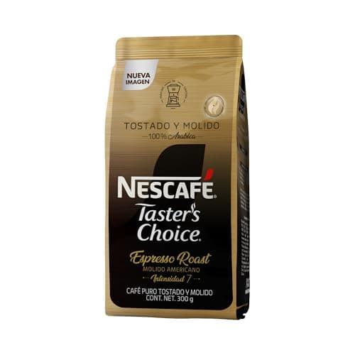 Nescafé Taster's Choice Espresso Roast Café de gano Molido Americano Bolsa 300g