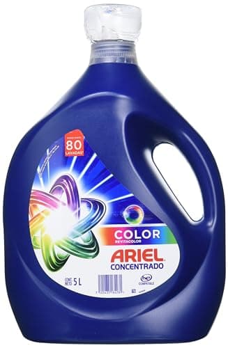 Ariel Revitacolor Detergente Liquido Para Lavar Ropa 5L