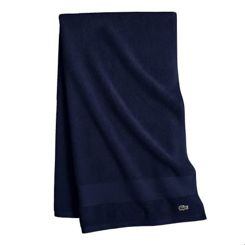 Lacoste Heritage Supima - Toalla de baño de algodón