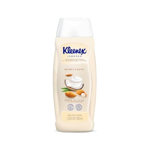 Kleenex Jabón Corporal Crema de Coco y Almendras