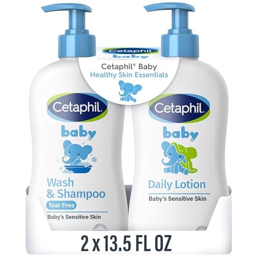 Cetaphil - Baby Wash Shampoo + Daily Lotion Pack 2, 399mL c/u