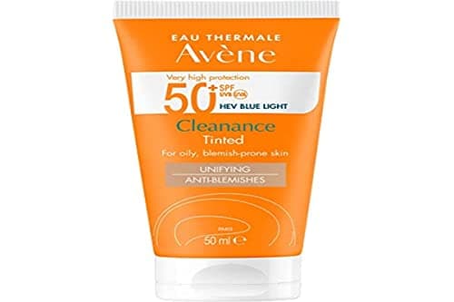 Avene Cleanance, Protector Solar FPS 50+ con Color, 50ml