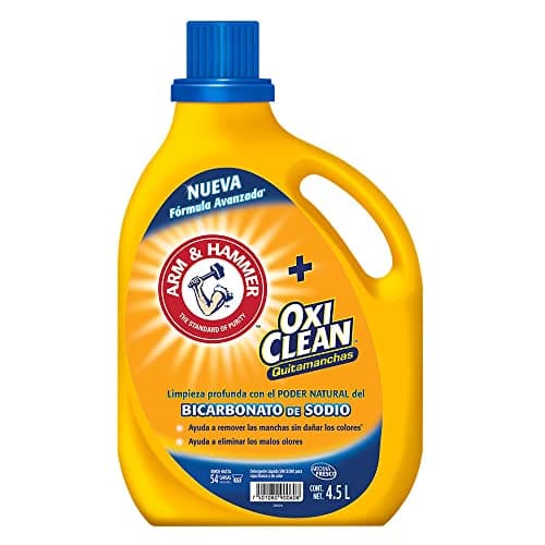 Arm & Hammer Detergente Líquido Para Ropa + OxiClean Vérsatil Quitamanchas, 4.5 Lt