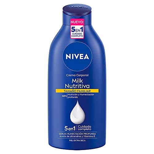 NIVEA Crema Corporal Humectante Body Milk Nutritiva (650 ml)