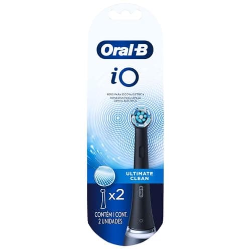 Oral B iO Cabezal de Repuesto para Cepillo Eléctrico Ultimate Clean, 2 Unidades