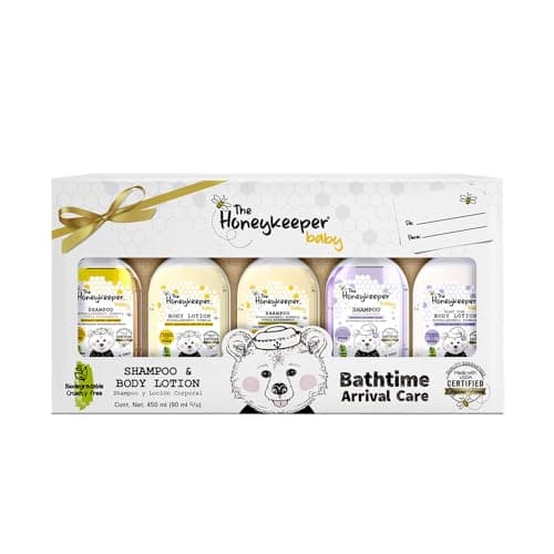 The Honeykeeper 5PACK BATHTIME ARRIVAL CARE BABY MIXTO 450ML