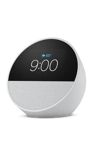 Amazon Echo Spot (modelo más reciente): ideal para mesitas de noche