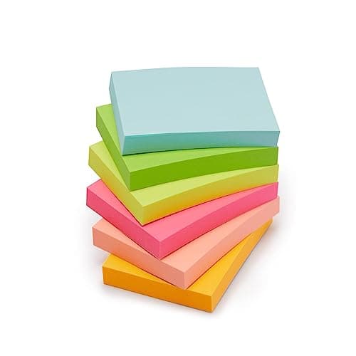 Amazon Basics Mininotas Adhesivas Rectangulares