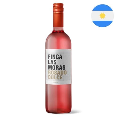 LAS MORAS ROSADO DULCE 750ML