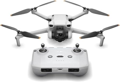 DJI Mini 3, Dron Mini con cámara Ligero y Plegable con vídeo 4K HDR, 38 min de Tiempo de Vuelo