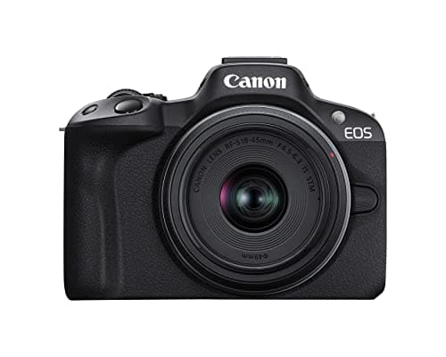 Canon EOS R50 Cámara de vlogging sin Espejo (Negro)
